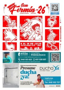portada web guia San Fermin 2026 by FEVCO Navarra